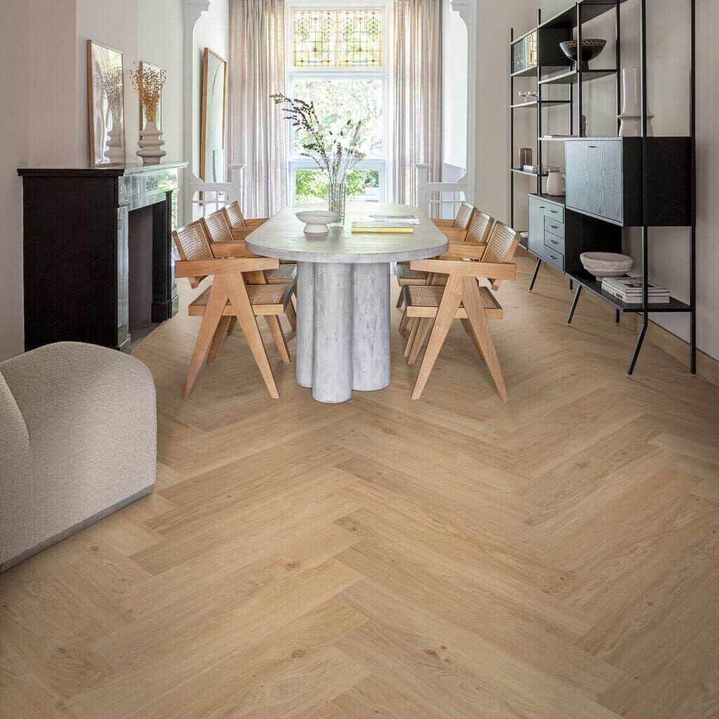 Floorify Rigid Vinyl Herringbone Planks Click - Toro