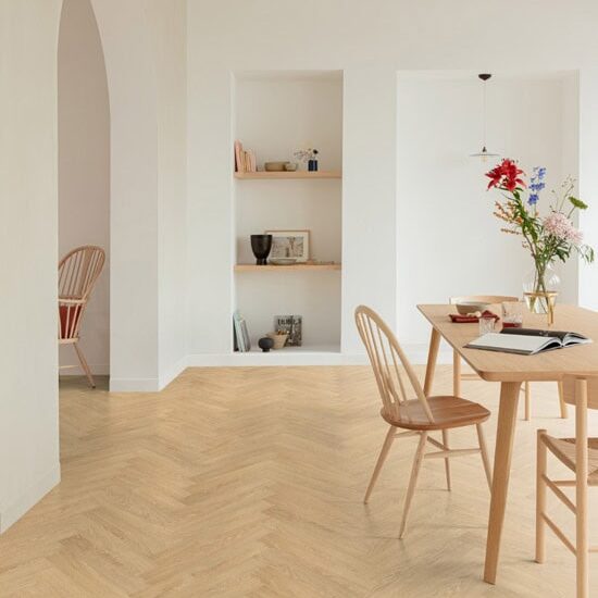 Floorify - Rigid Vinyl Herringbone - Uni