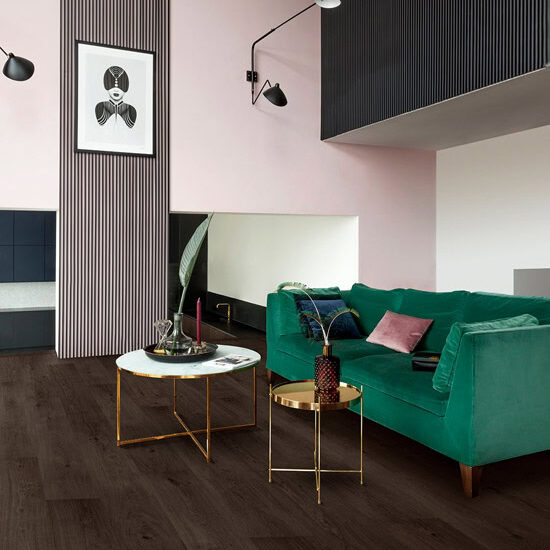 Floorify Rigid Vinyl Long Planks Click - Black Beauty